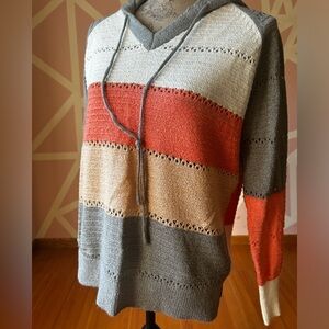 Coastal Striped Women's Sweater